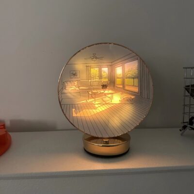 Home Decor LED Painting Lamp Small Night Lamp