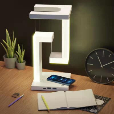 Creative Wireless Phone Charging Suspension Table Lamp