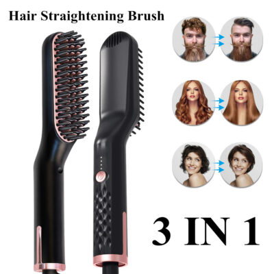 Hair Styling Comb Hair Straightener Comb Hair Straightener