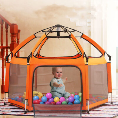 Visual Portable Folding Fence Children’s Crawling Game House