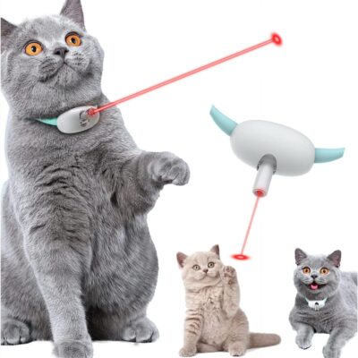 Automatic Cat Toy Smart Laser Teasing Cat Collar