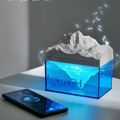 Glacier Night Light Bluetooth Speaker